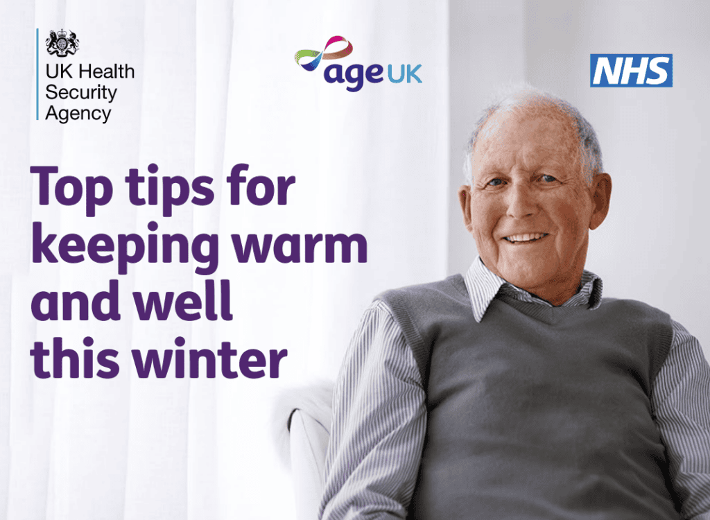 Top tips for keeping warm and well this winter