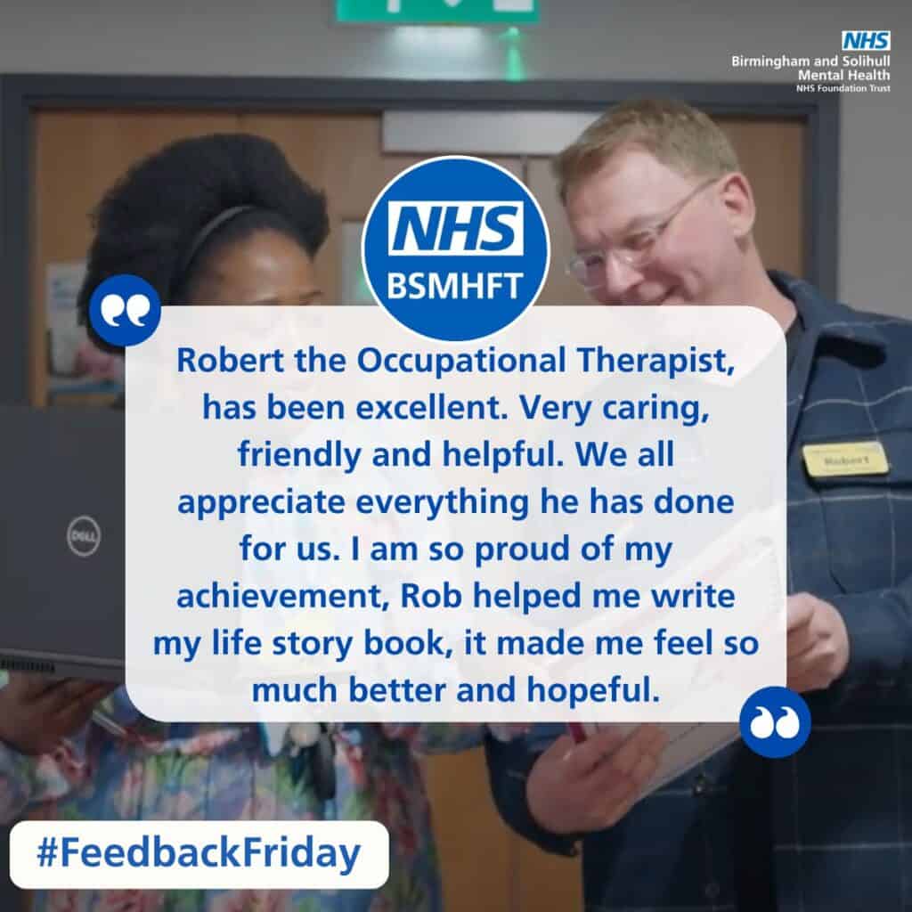 Feedback Friday – Mental Health Service for Older Adults